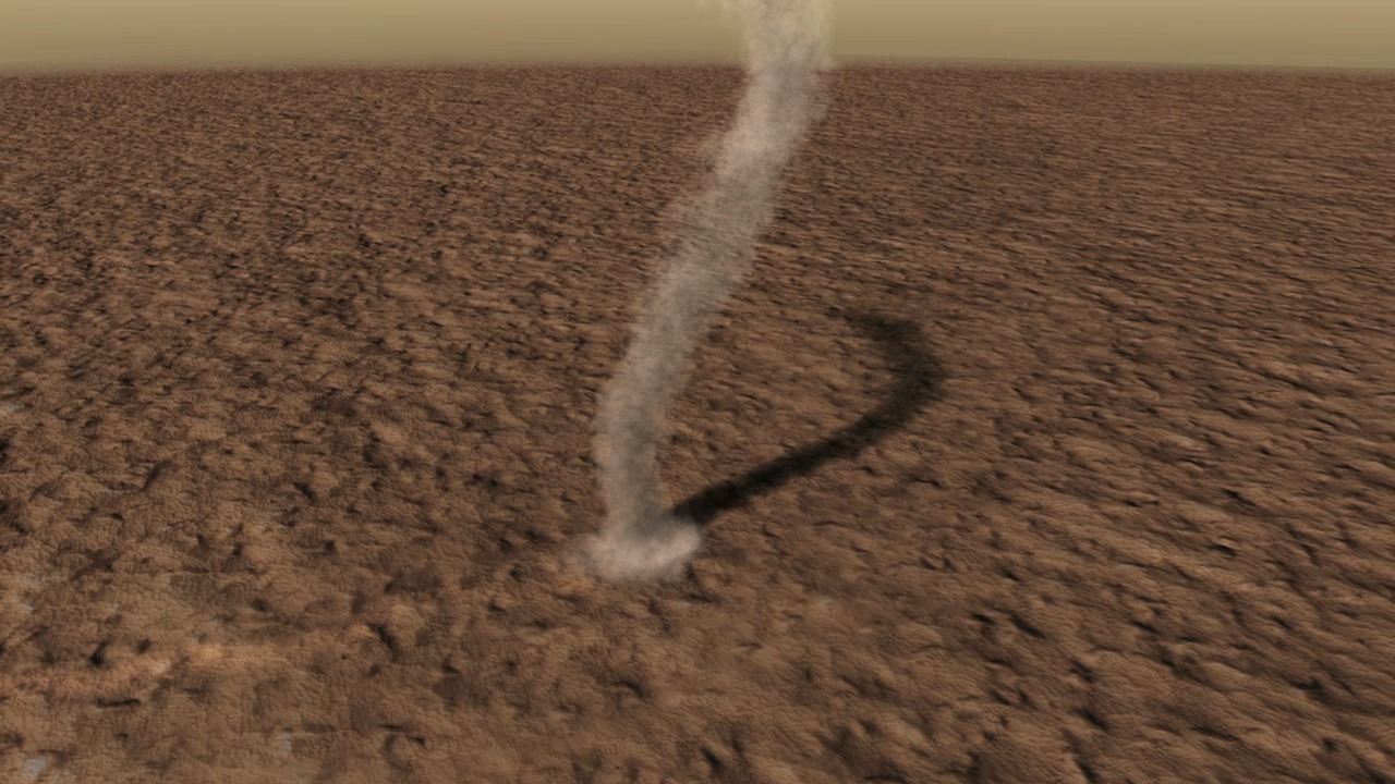 Российские физики приблизились к пониманию связи шумановских резонансов и пылевых бурь на Марсе