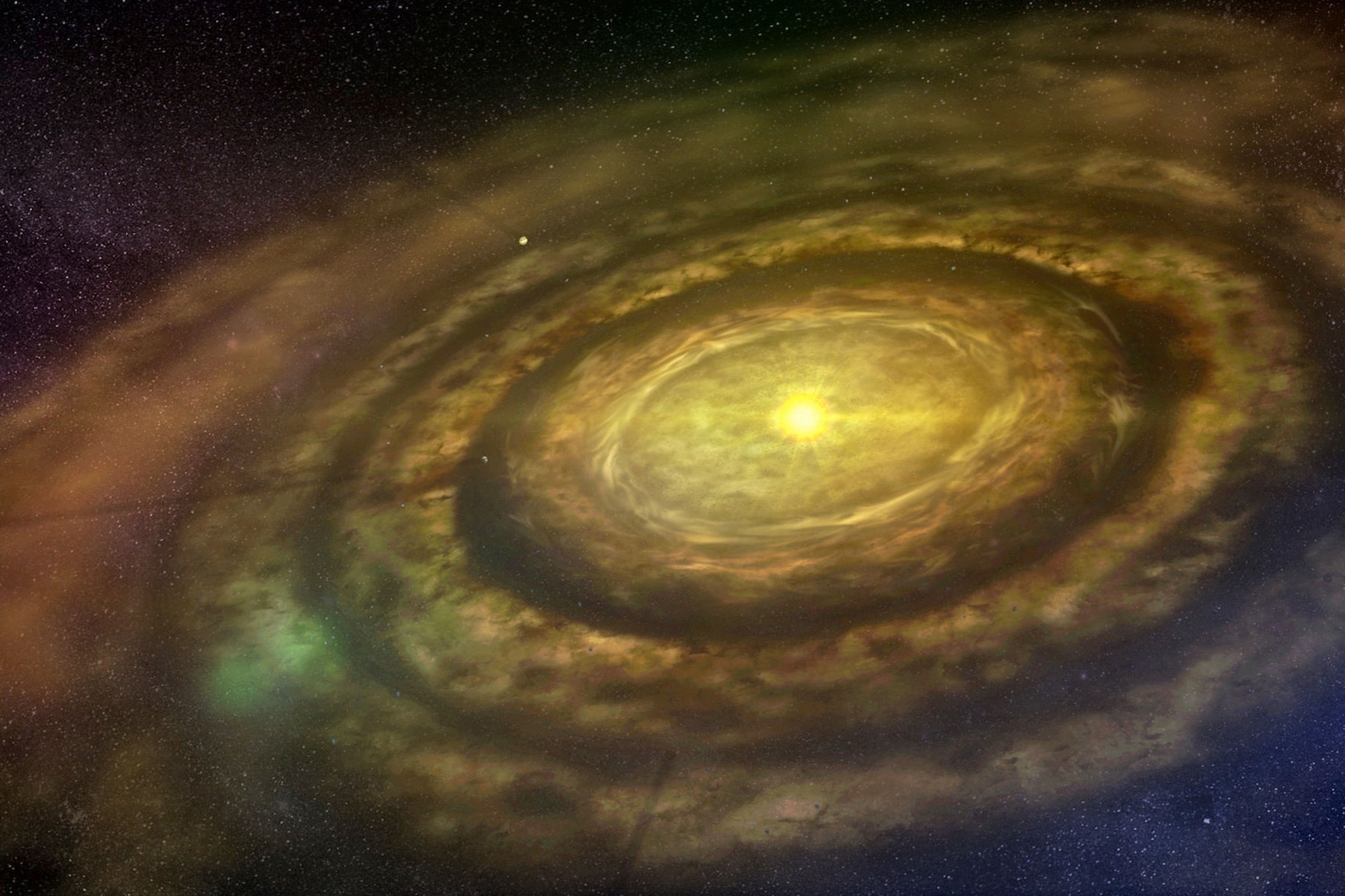 В ранней Солнечной системе могла существовать огромная «брешь»