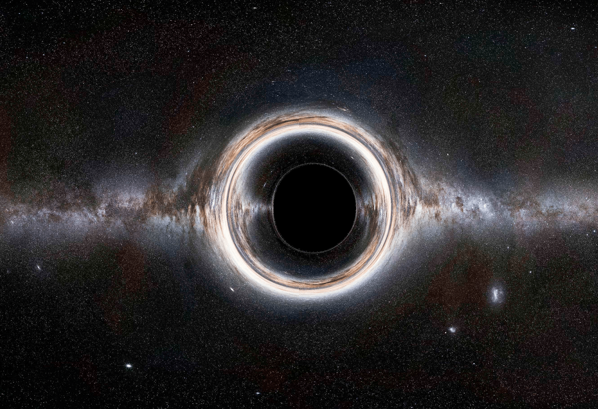 Обнаружена черная дыра с кривым аккреционным диском