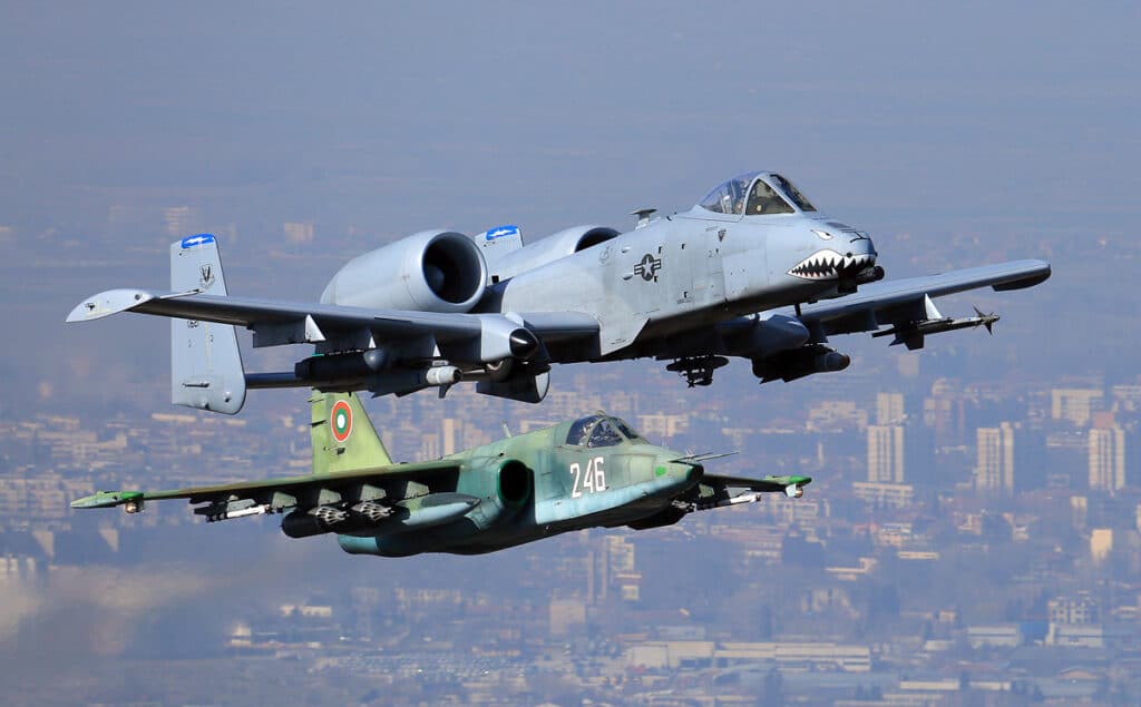 A-10 и Су-25 / ©Anton Balackhiev