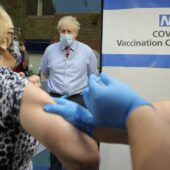 Вакцинация от Covid-19 в Лондоне
