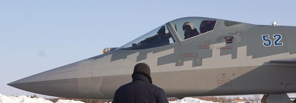 Новый Су-57 / ©КнААЗ