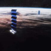 Спутники Starlink в представлении художника. Источник: SpaceX.