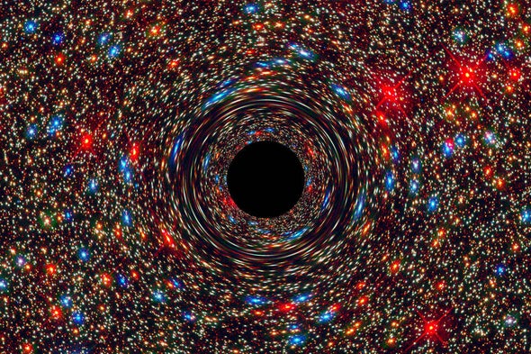 Астрономы впервые обнаружили черную дыру-бродягу