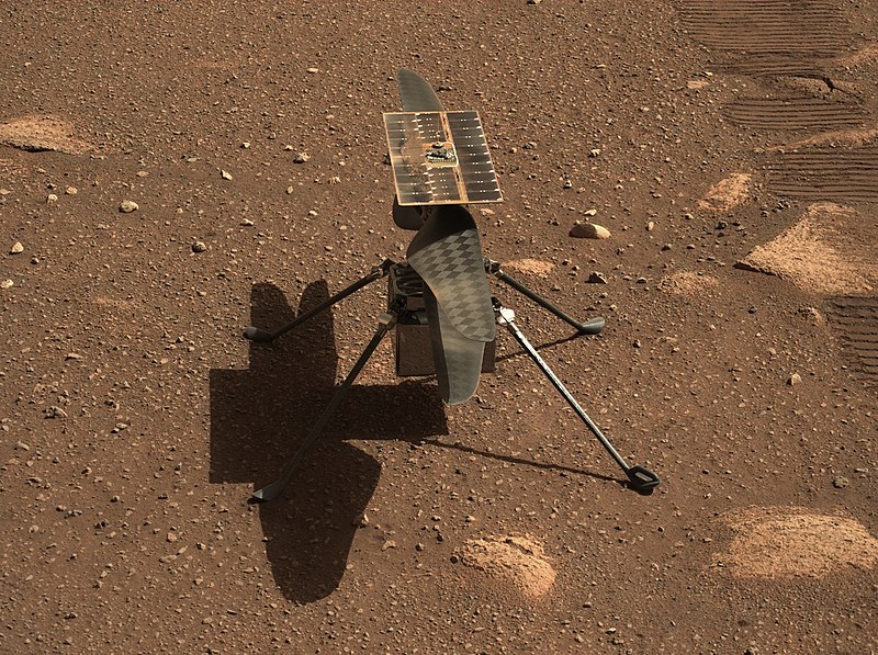 NASA продлило миссию марсианского вертолета Ingenuity