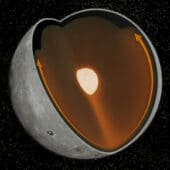 Схема миграции KREEP-пород на Луне под действием мантийного плюма