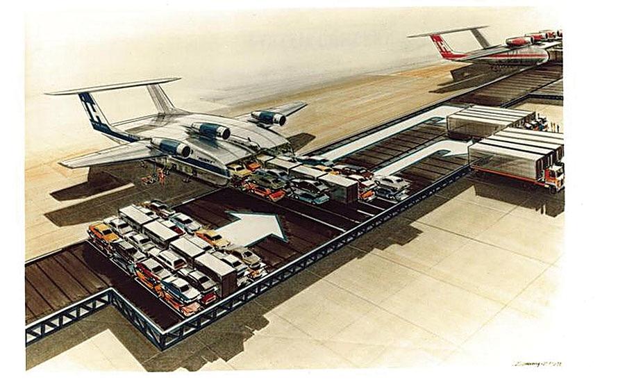 Как показывает Model 734 Husky, все тот же Boing еще с 1970-х знает, что фюзеляж самолета можно сделать несущим и очень просторным. Но что толку от знания, если ваш конформизм не дает его применить? / ©Wikimedia Commons