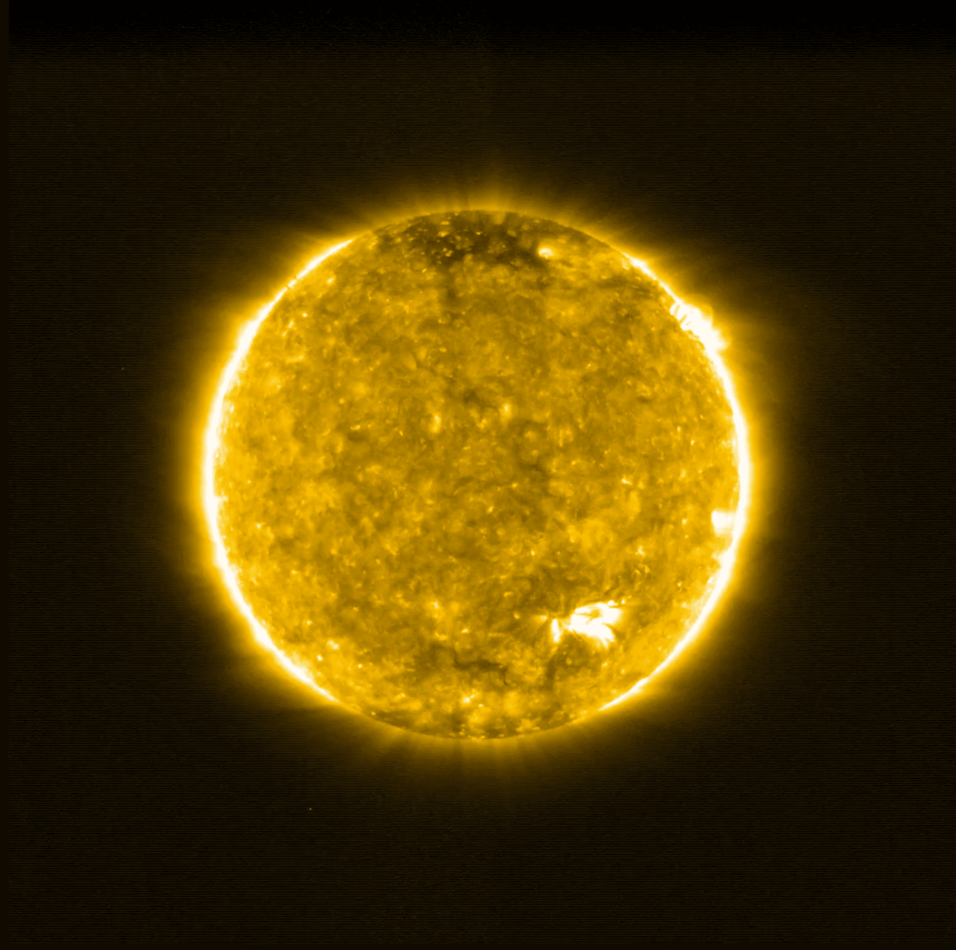 Снимки солнца аппарата Solar Orbiter