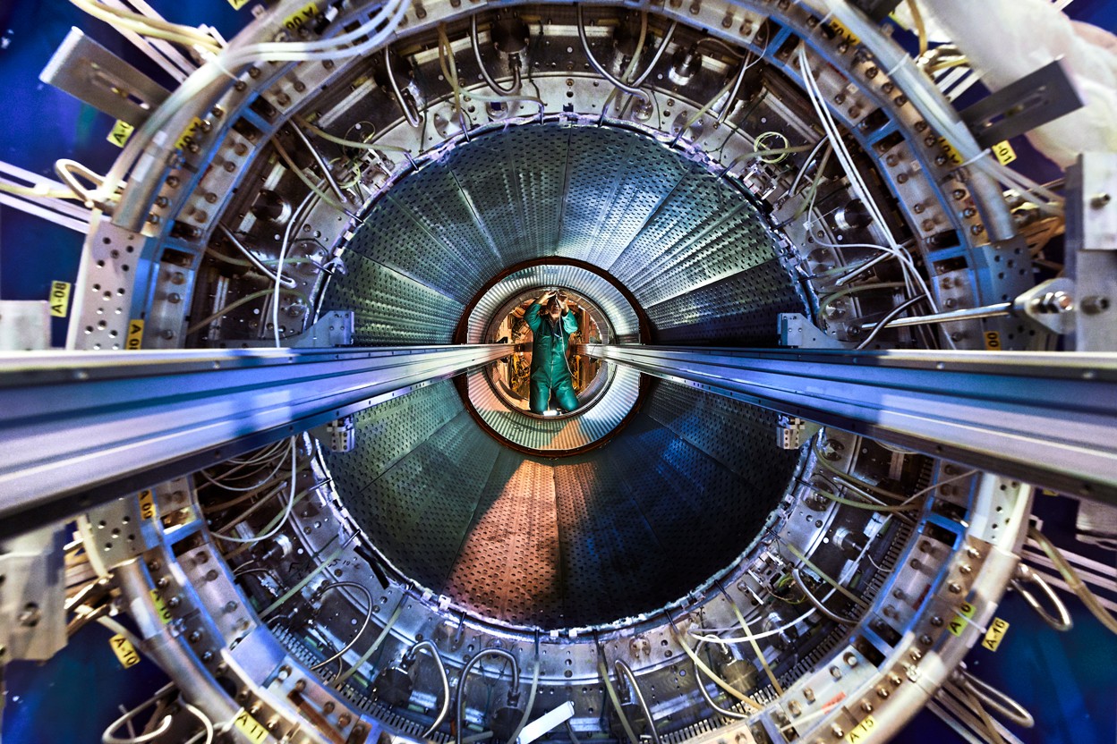 Детектор на Большом адронном коллайдере в ЦЕРН