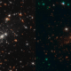 Сравнение изображений космических телескопов «Хаббл» и «Уэбб»