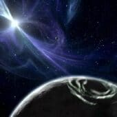 Пульсар PSR B1257+12 и его планеты: взгляд художника