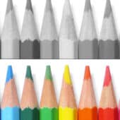 Люди с ахроматопсией видят любой цвет, как серый