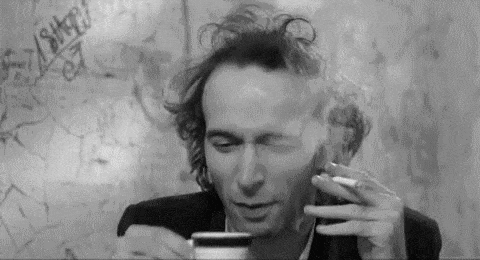 Кадр из фильма «Кофе и сигареты»