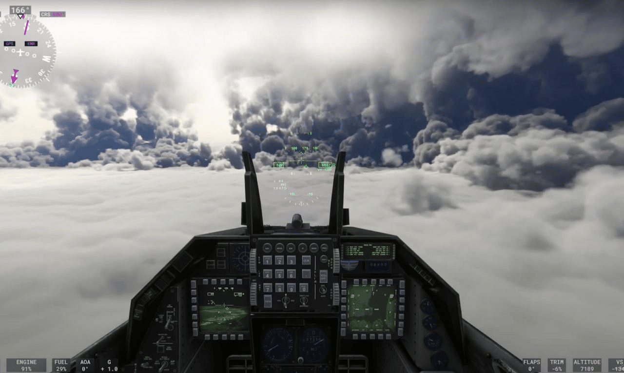 Ураган Иэн бушует и в игре Microsoft Flight Simulator