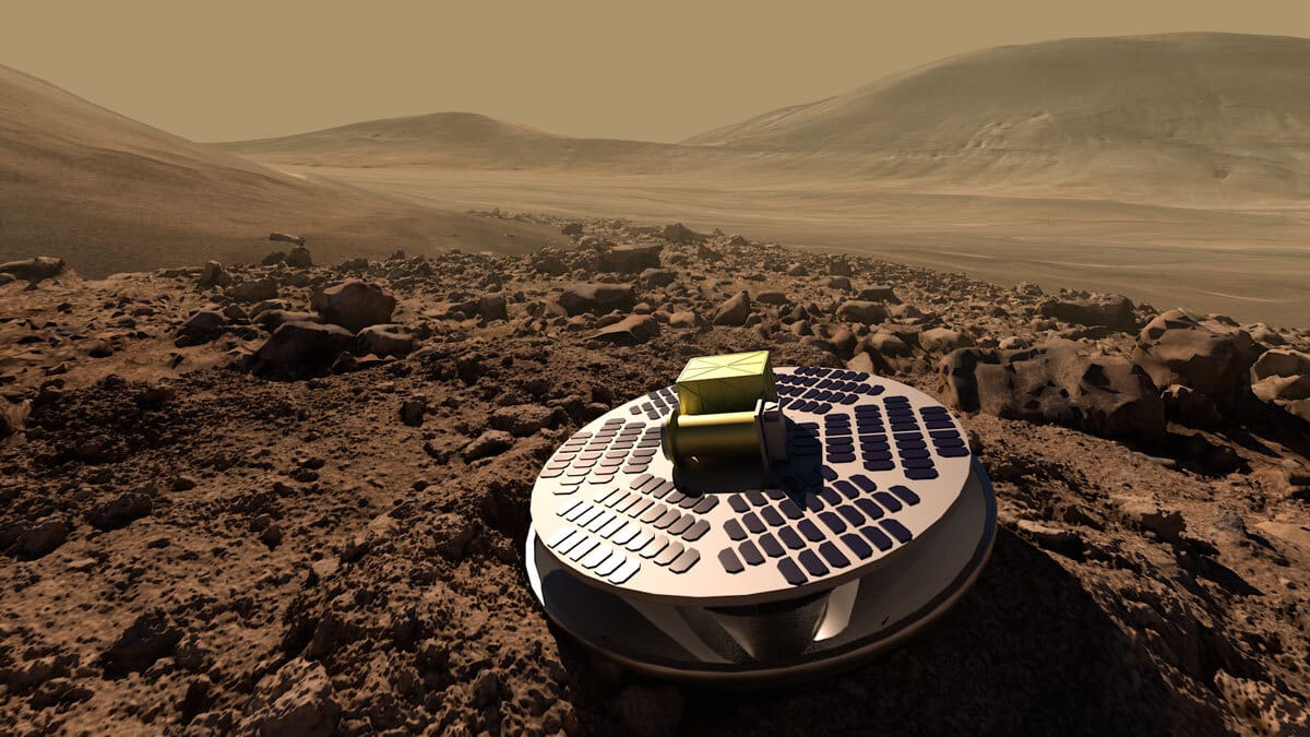 Ученые NASA планируют крушение спускаемого аппарата на Марсе