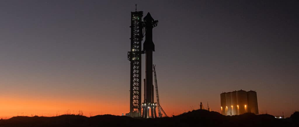 Орбитальный запуск Starship