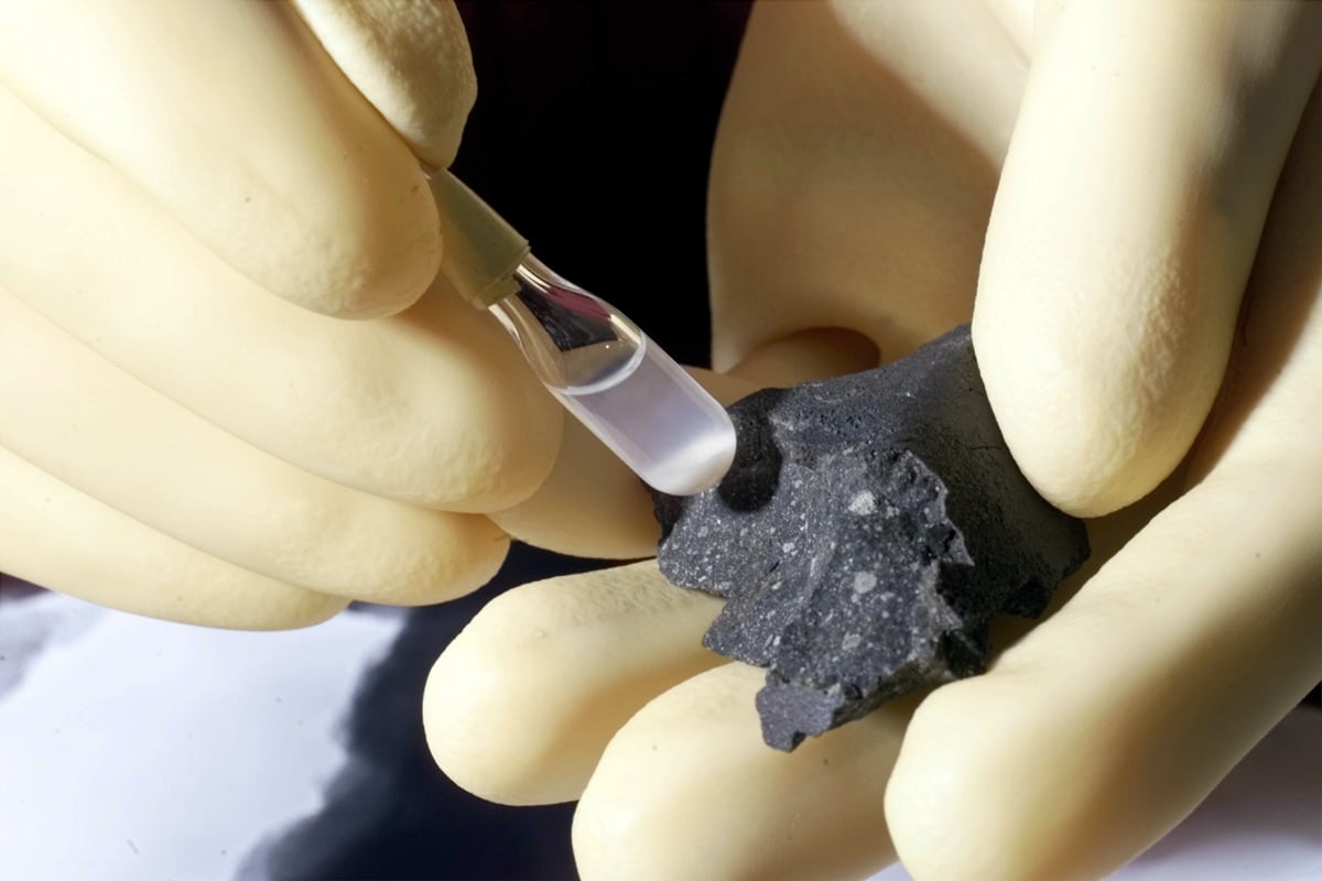 Один из фрагментов знаменитого метеорита Мурчисон, в составе которого обнаружили аминокислоты