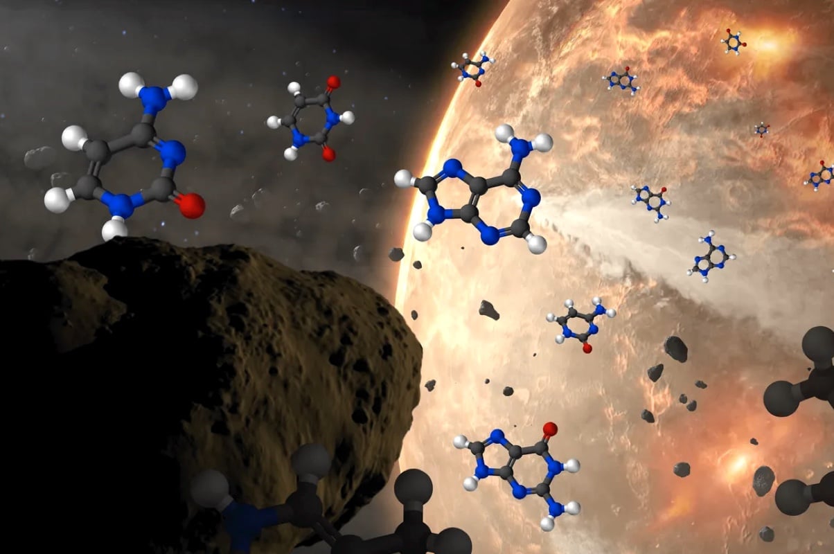 Ученые смоделировали образование аминокислот в межзвездном облаке и астероидах