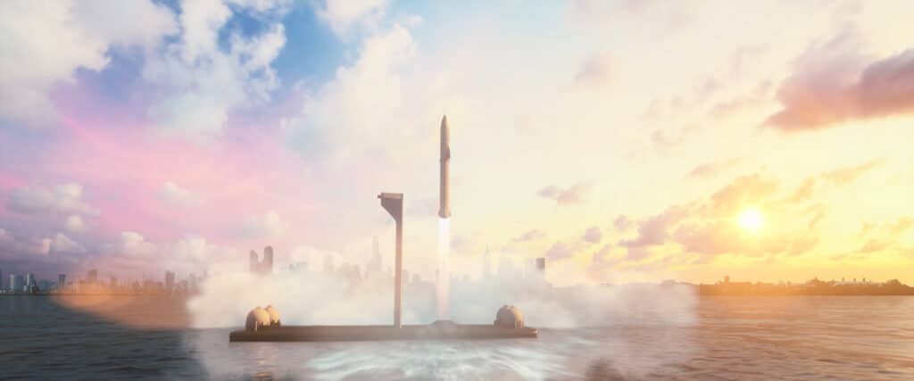 Морской старт SpaceX откладывается