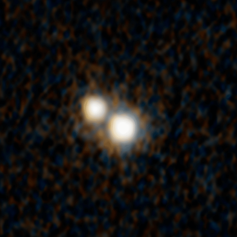 Двойной квазар SDSS J0749 + 2255 / ©NASA, ESA