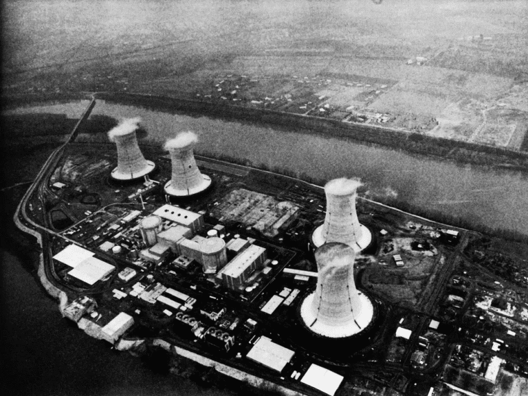 Вид с воздуха на Три-Майл-Айленд 2 апреля 1979 года / ©Michael Abramson/Life