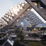 Футуристический архитектурный проект 1967 года воссоздали в виртуальной реальности