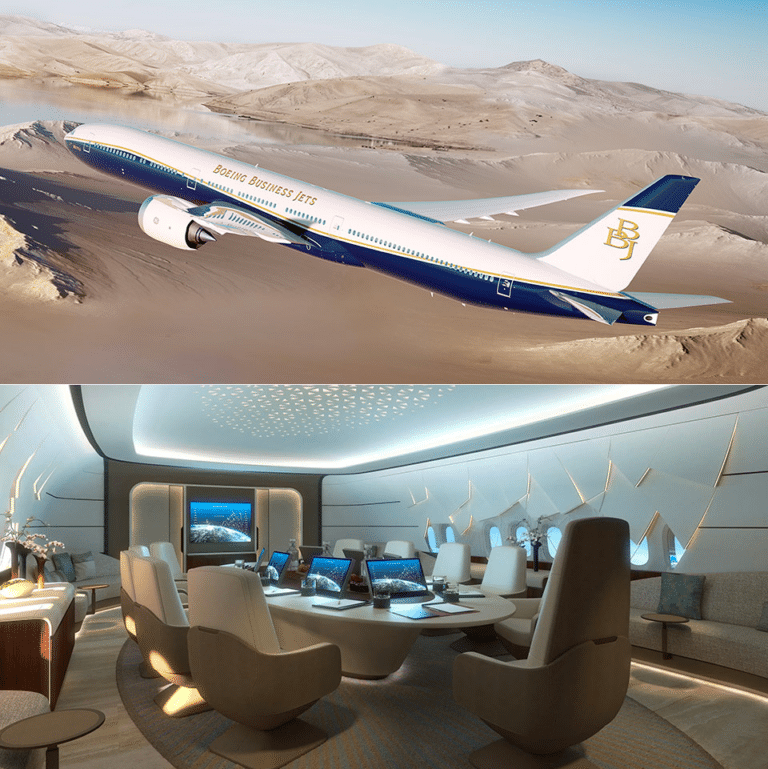 Дизайн салона для авиалайнера Boeing Business Jet (BBJ) 777-9 / © Lufthansa 
