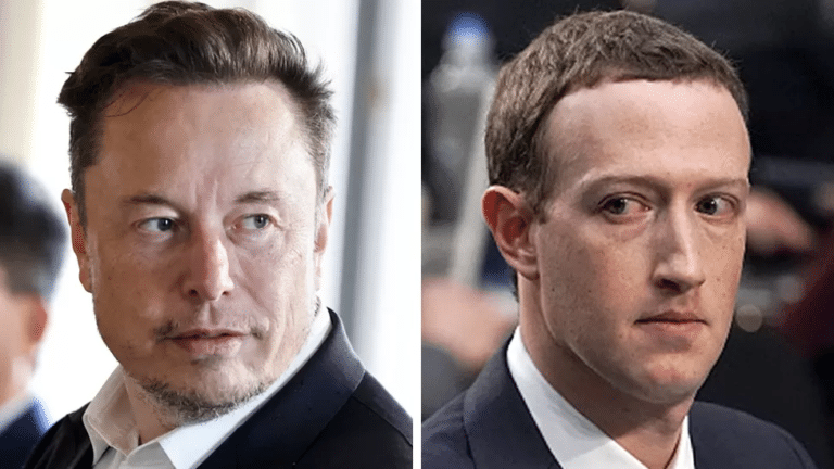 Илон Маск (слева) и Марк Цукерберг (справа) / © Getty Images