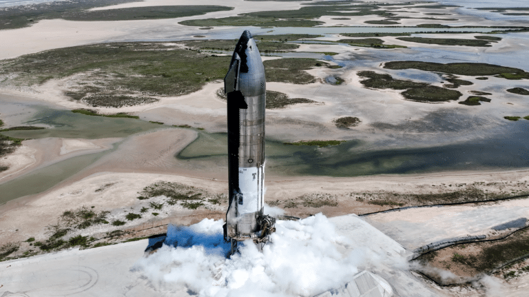 Прототип Starship S25 / © SpaceX 