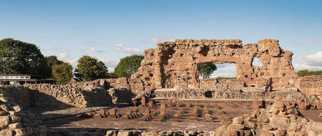 руины древнеримского города