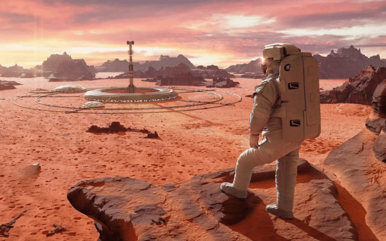 Человек на Марсе / © Getty Images