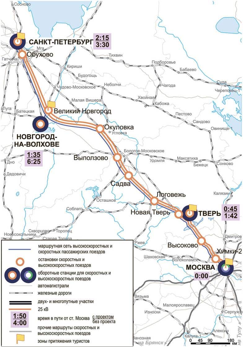 Скоростную магистраль Москва – Сочи обещают построить к 2035г.