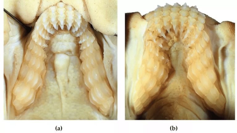 Верхняя и нижняя челюсти Heterodontus marshallae / © ANFC