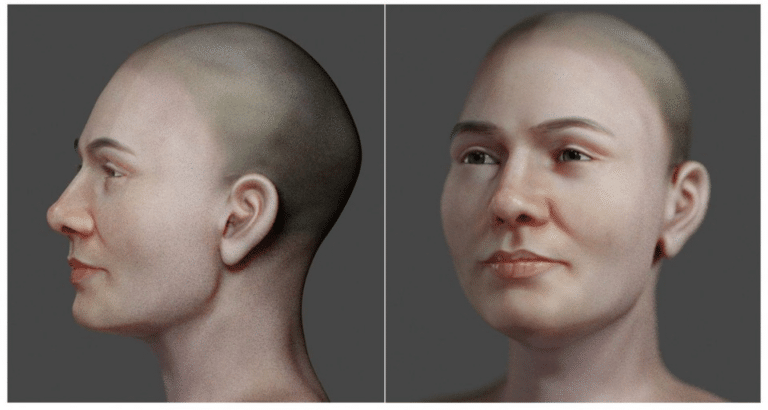 Реконструкция внешности женщины из Юлиополиса / © Evren Sertalp et al.
