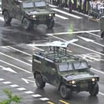 На параде в Сеуле заметили неизвестные дроны