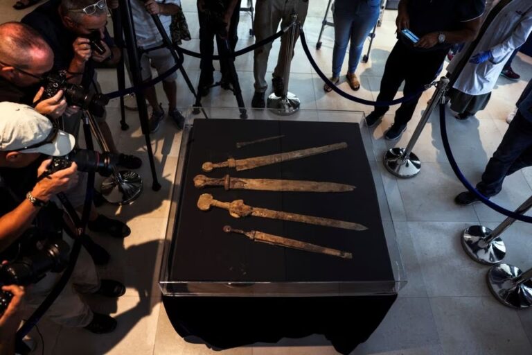 Древнеримские мечи обнаружили в Израиле / © Reuters / Ronen Zvulun