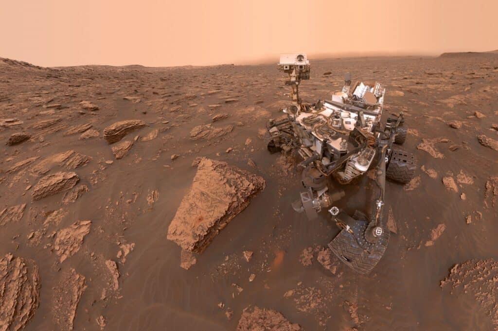 Селфи марсохода Curiosity