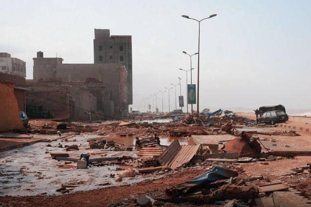 Последствия наводнения, вызванного ураганом «Даниэль» в Ливии / © AA / picture alliance