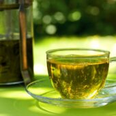 Зеленый чай содержит антиоксиданты