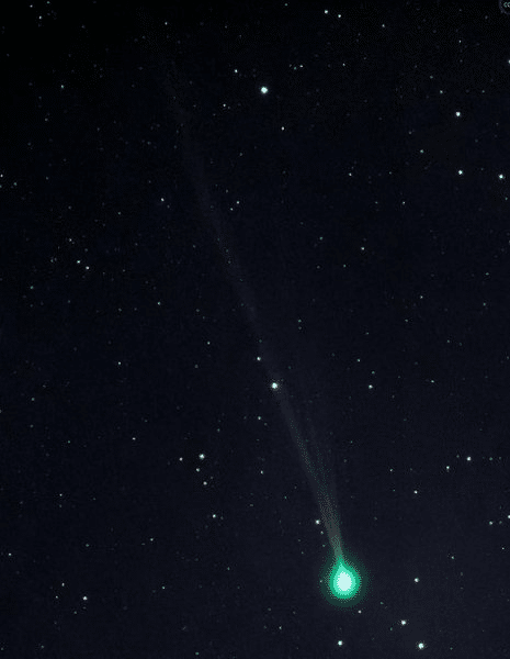 Комета C/2023 P1 (Nishimura) / © IFLS