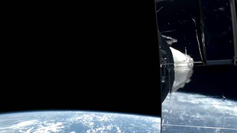 Развертывание спутников Starlink / © SpaceX