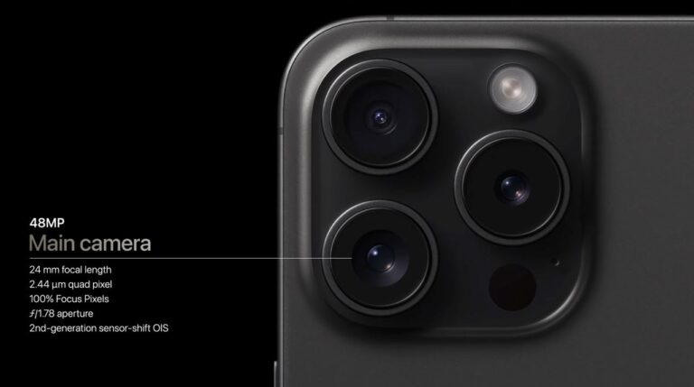  iPhone 15 Pro будет снимать Spatial Video, которые можно будет смотреть в очках Apple Vision Pro / © Apple