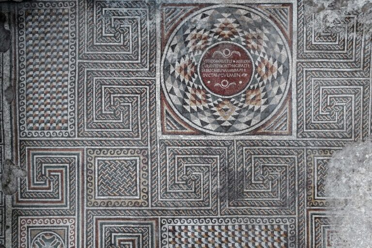 Мозаика древнеримской виллы в Каппадокии / © Sercan Küçükşahin