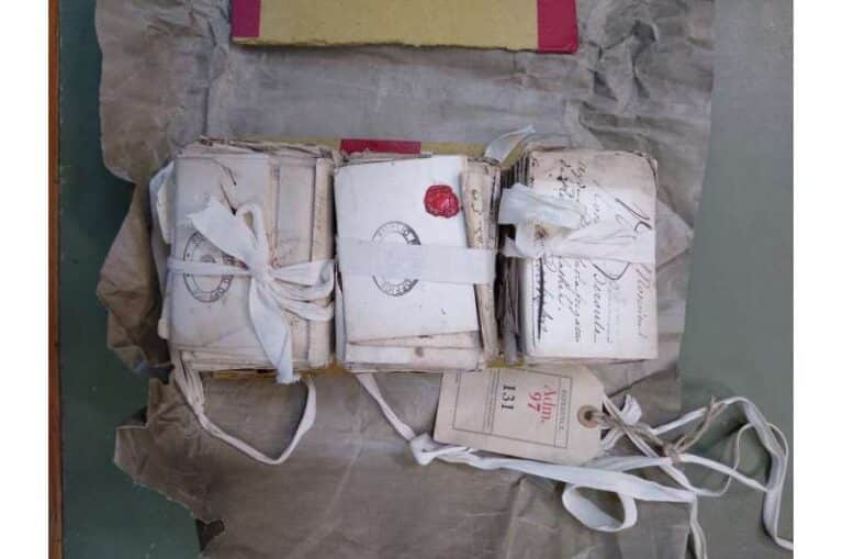 Любовные письма, отправленные пленным французским морякам / © The National Archives / Renaud Morieux
