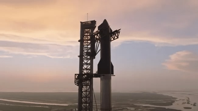  Starship на космодроме SpaceX / © SpaceX