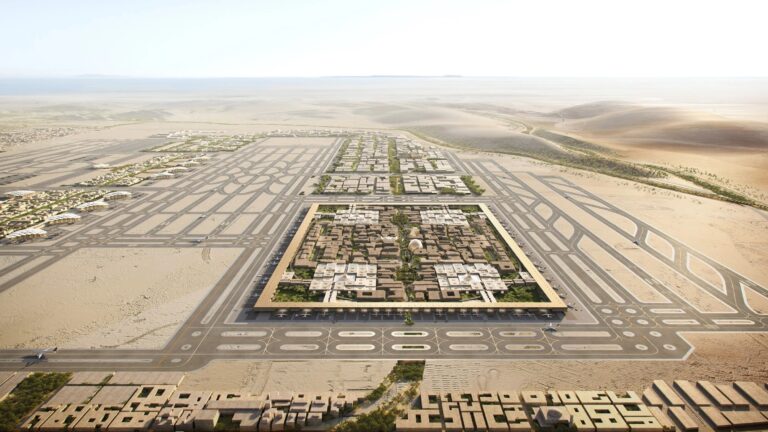 Проект международного аэропорта имени короля Салмана / © Foster + Partners