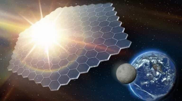 Концепт солнцезащитного «козырька» для Земли / © Planetary Sunshade Foundation