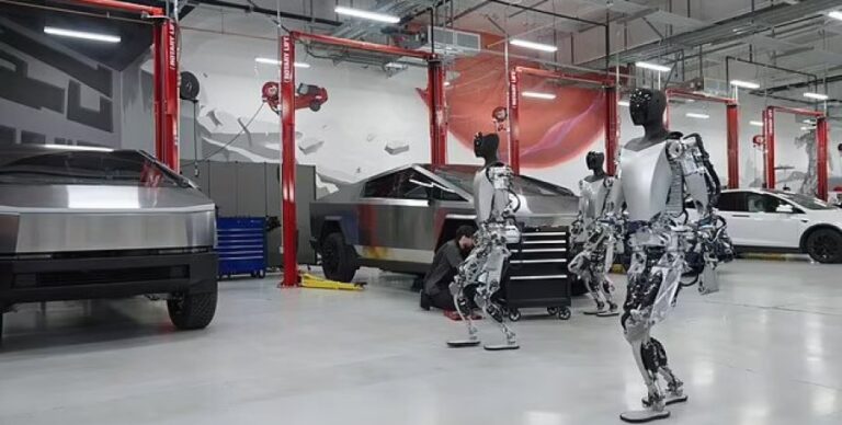 Роботы-гуманоиды Optimus, которых производит Tesla / © Tesla