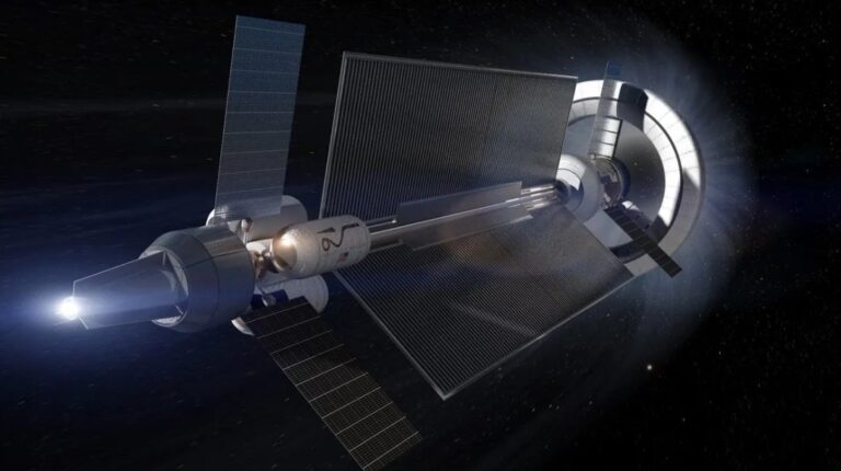 Технологию термоядерного космического двигателя Helicity Space во взгляде художника / Helicity Space