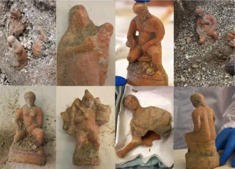 Некоторые из статуэток, найденных в Помпеях / © Pompeiisites 